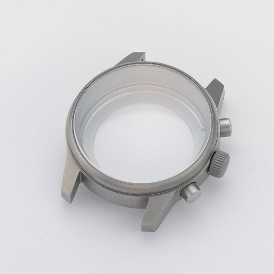 Titan finished steel, Open Bottom - 20mm Strap
