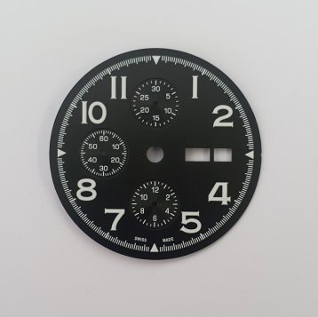 Matte Black, White Indexes